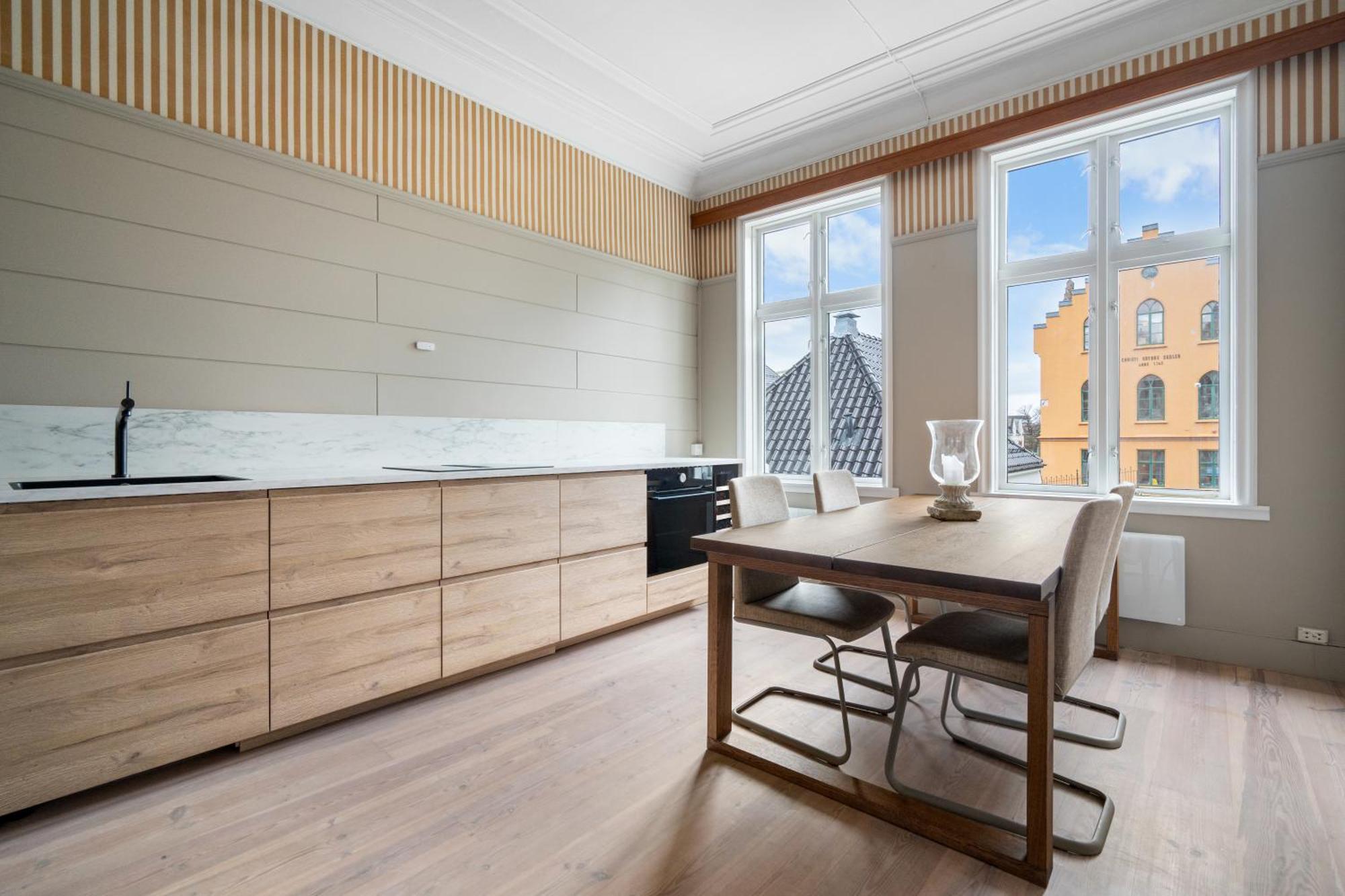 Experience The Luxury Lifestyle 100M From Bryggen! Apartment Берген Екстериор снимка